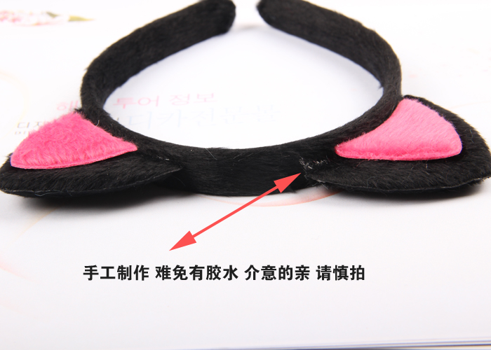 Nhật bản và Hàn Quốc phụ kiện tóc mới phim hoạt hình mèo tai headband Hàn Quốc phiên bản của siêu dễ thương dễ thương headband dành cho người lớn kẹp tóc kiểu tóc