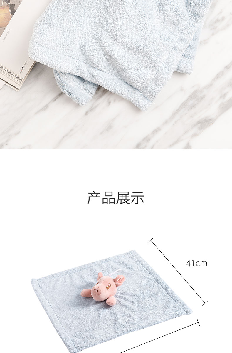 MINISO tên sản phẩm xuất sắc dễ thương lợn khăn khăn bếp treo khăn - Khăn tắm / áo choàng tắm khăn lau mặt spa