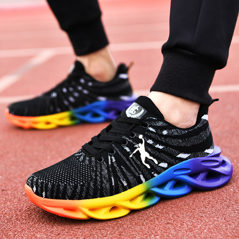 Non-slip men's shoes volleyball shoes table tennis shoes badminton shoes track and field running sports shoes tug-of-war competition training shoes