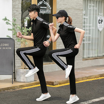 Short Paragraph Speed Dry Summer Gateball Table Tennis Badminton Suit for men and women Collar Volleyball Sportswear Jacket trousers Long pants