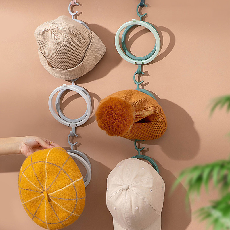 Multifunctional hanging hat containing deviner home wall finishing wall-mounted shelf hooks door rear bag shelving