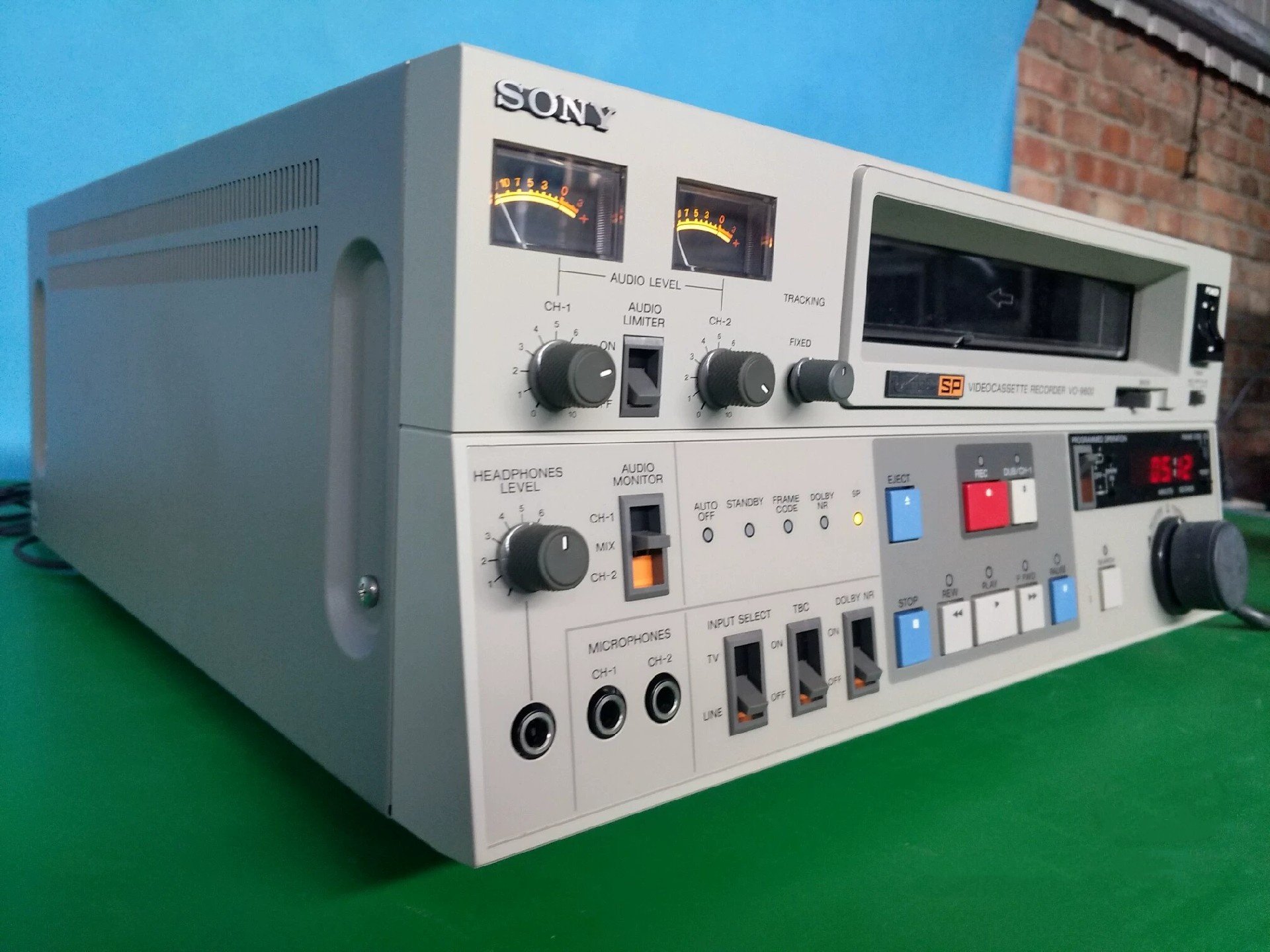 索尼VO-9600 U-matic SP3/4 NTSC录音录像编辑机！复古神器+专业级体验！-录像机-淘宝好物网