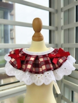 Dog scarf pet scarf bib dog Samoyed saliva scarf large dog small dog bib golden retriever bib