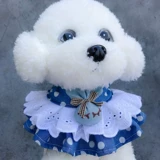 Слюнявчик с поводком, шарф, нагрудник, ювелирное украшение, чокер