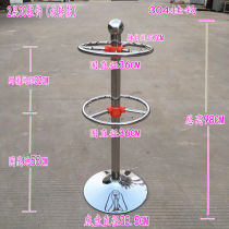 Round kindergarten stainless steel towel rack thickened rotatable childrens handkerchief diaper rack storage rack factory direct sale