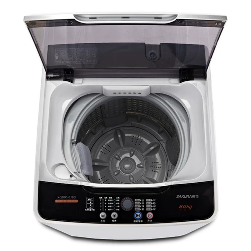 Sakura 9 кг полная -Аутоматическая стиральная машина Burble Purple Wheel Home маленький, чтобы устранить все -в одном мини -детское общежитие для детей с большой способностью