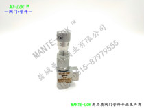 High-precision micro-adjusting valve with scale adjusting valve for internal thread fine tuning valve stainless steel needle type valve