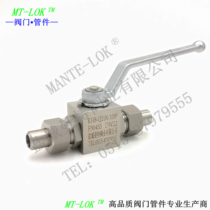 Supply CNG natural gas high-pressure ball valve for external thread high-pressure ball valve welding type high temperature high-pressure ball valve