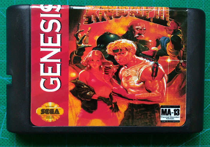 New 16-bit MD Sega Single Card Tekken of Fury 3