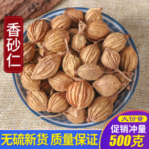 Fragrant Amomum villosum Sichuan Amomum villosum spices 500g Chinese herbal medicine braised seasonings complete Chinese herbal medicine