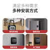 Key Lock Box for Outdoor Use Outside the Door of Guesthouses, No-Drill Door Lock, Alloy Password Box for Key Storage