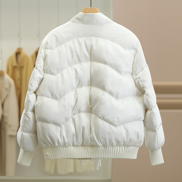 [Ouhai]Duck down Elegant Tassel Button Slimming Warm down Jacket Genuine Product 25 Winter Casual Coat for Women