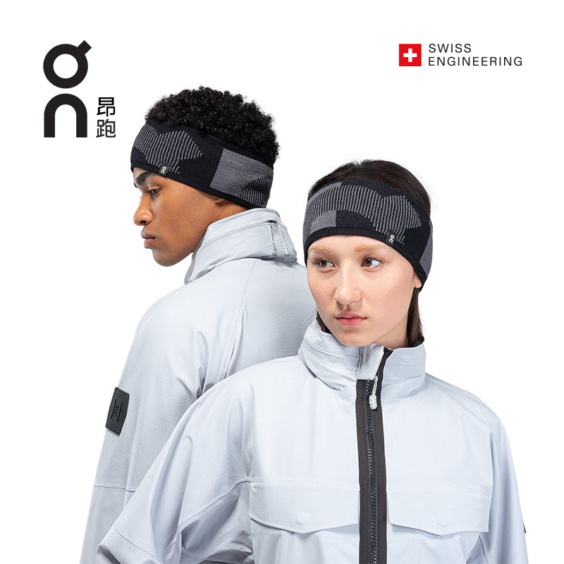 On-On runs New pint Merlinu wool Outdoor warm suction head with Explorer Merino Headband-Taobao