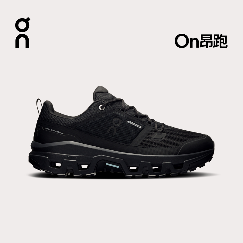 OnCloudrock Low WP 2025春夏新作メンズ撥水ローカットハイキングシューズ