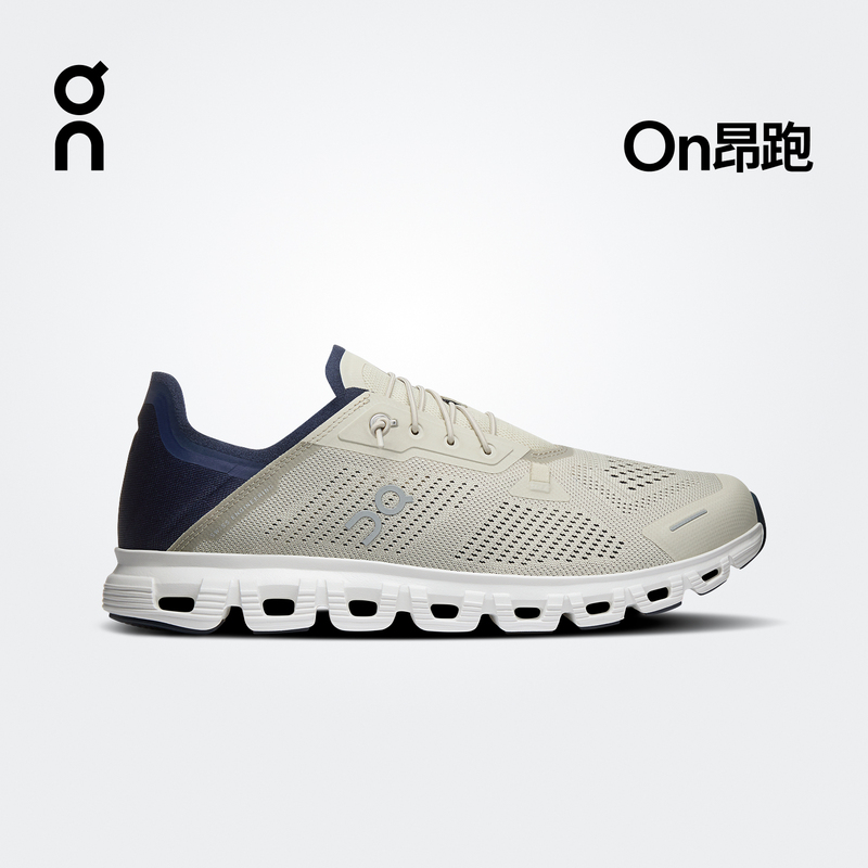 On Cloud 6 Coast Men's Casual Sneakers with Heel-Stomping Feature