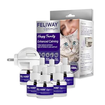 FELIWAY Optimum Cat, диффузор с улучшенными успокаивающими феромонами: