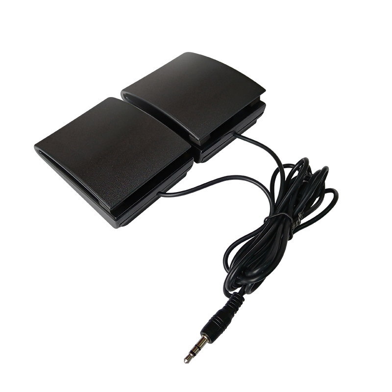 Hand-rolled piano 3 5mm sustain pedal electronic piano 6 5mm pedal instrument electronic drum 3 5m double pedal
