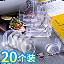 Baby bumping angle protection coffee table glass four corner pad put on the head anti-collision head artifact anti-collision corner desktop corner protector