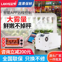 Industrial ultrasonic humidifier supermarket vegetable humidifier fresh-keeping spray commercial fog sprayer large
