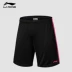 Quần short thể thao Li Ning quần tập thể dục nam mồ hôi mùa hè bóng đá nữ bình thường chạy thể dục lót quần short thoáng khí - Quần thể thao quần short adidas Quần thể thao