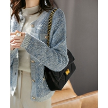 Classic small fragrance main hit the sky blue Knocks the fine bright sheet The new height fog Grey meets the babyBlue