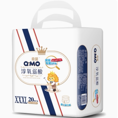 拍2件！奇莫皇家淳氧弱酸拉拉裤XXXL码20片