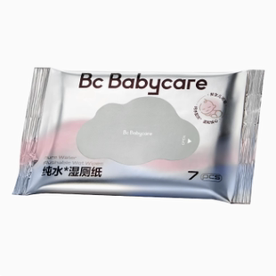 【6包】babycare纯水湿厕纸巾便携装