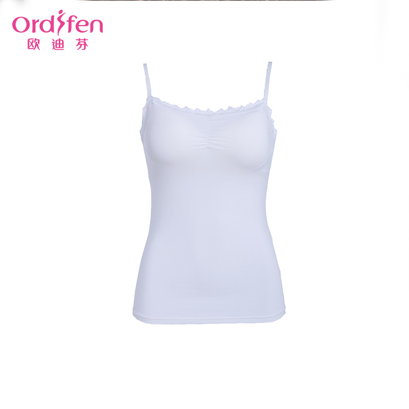 Odiffin nghi bỏ đánh dấu Mordale Sling Vest Built-in Uniform Cup Underwear XV6502.