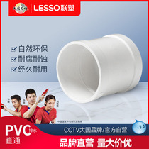 United plastic pvc drainage pipe fittings straight through 32 50 75110160 75110160 water pipe blow-off pipe fittings direct