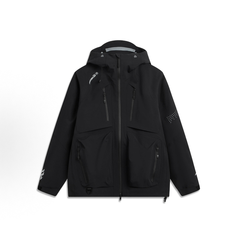 Li-Ning 2025 New Model Wanjialong Comfortable Men's Outdoor Sports Hardshell Jacket Aemv037