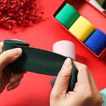 5CM skin-friendly imported wide belt plus soft high-elastic decorative elastic band color nylon rubber band clothing accessories