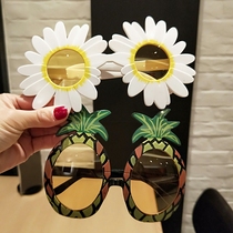 2020 New Years Eve modeling glasses shake sound with the same Birthday Party Creative glasses New Years Day funny photo props