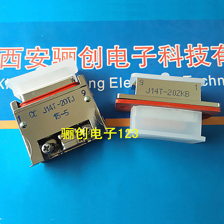 J14T-20TJ J14T-20ZKB rectangular connector 20-pin plug socket connector Solder Contact