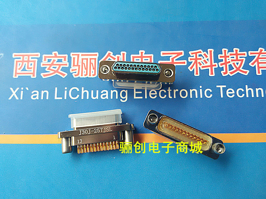 J30J-25TJS J30J-25TJSL Rectangular Connector 25-Pin Plug Wire Bond connector Consult