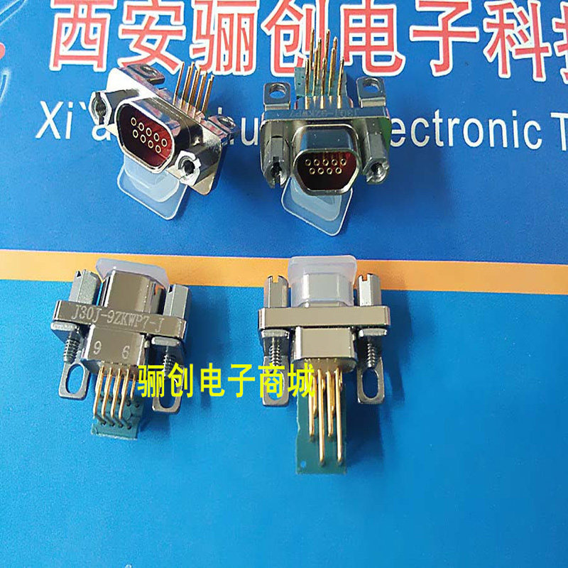 Connector J30J-9ZKWP7 ZKWP7-J 9-pin socket J30J-9ZKW-J curved pin plug-in consultation