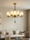 Living Room Chandelier Song-Style Aesthetics 2026 New Model New Chinese Style Living Room Main Light Mid-Century Style Hall High-End Zen Lighting Fixtures
