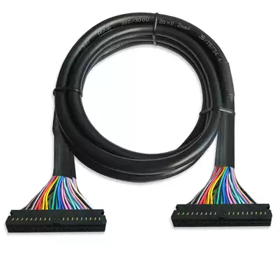 10 16 20 26 34 40PIN horn plug wire stud 2 54 goldplated terminals IDC socket connection