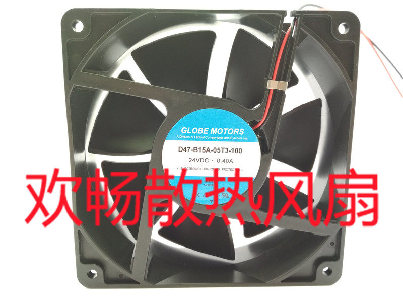 GLOBE MOTORS D47-B15A-05T3-100 24V 0 40A 12cm inverter cooling fan