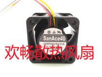 SanAce40 109P0424H316 24V 0 095a 4cm 3-wire converter cooling fan