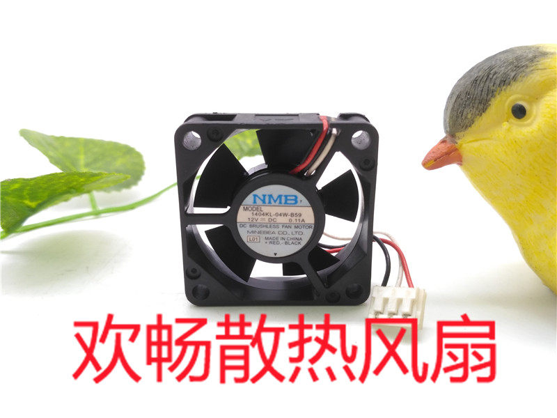 NMB 1404KL-04W-B59 12V 0 11A 3510 3 5cm Micro 3 wire cooling fan