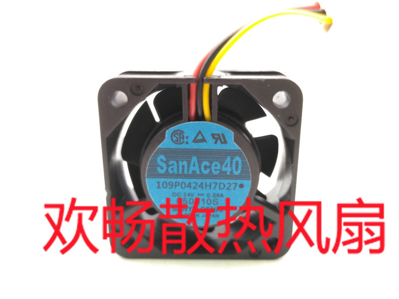 San Ace 40 109P0424H7D27 24V 0 08A 4cm FANUC AMPLIFIER Cooling Fan