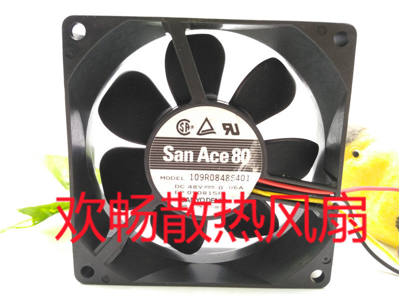 San Ace 80 109R0848S401 48V 0 06A 8cm 8025 Server Main Case Fan