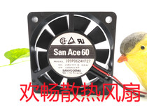San Ace 60 109P0624H727 24V 0 06A 6cm 6015 printer cooling fan