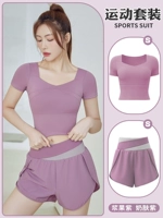 [Короткий набор] ягодный фиолетовый+молочный кожа фиолетовый