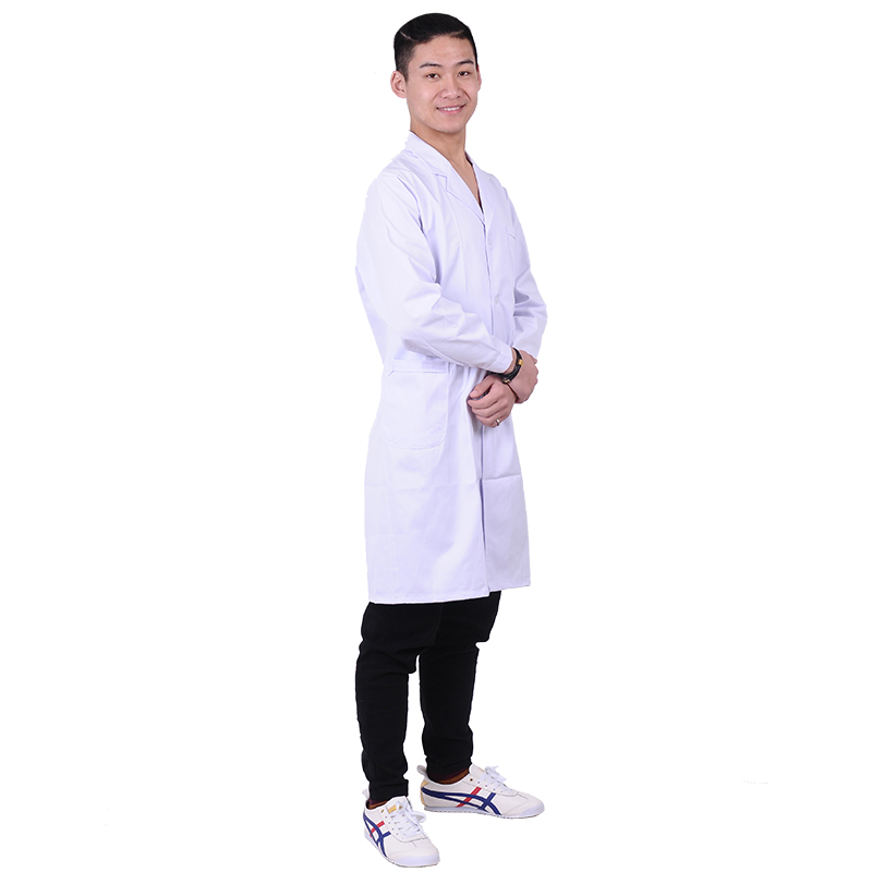 Thu và các bác sĩ nam và nữ mùa đông doctorlong quần áo cách ly dày dài tay làm việc trắng y tá lớn không thể đủ khả năng để phục vụ bóng