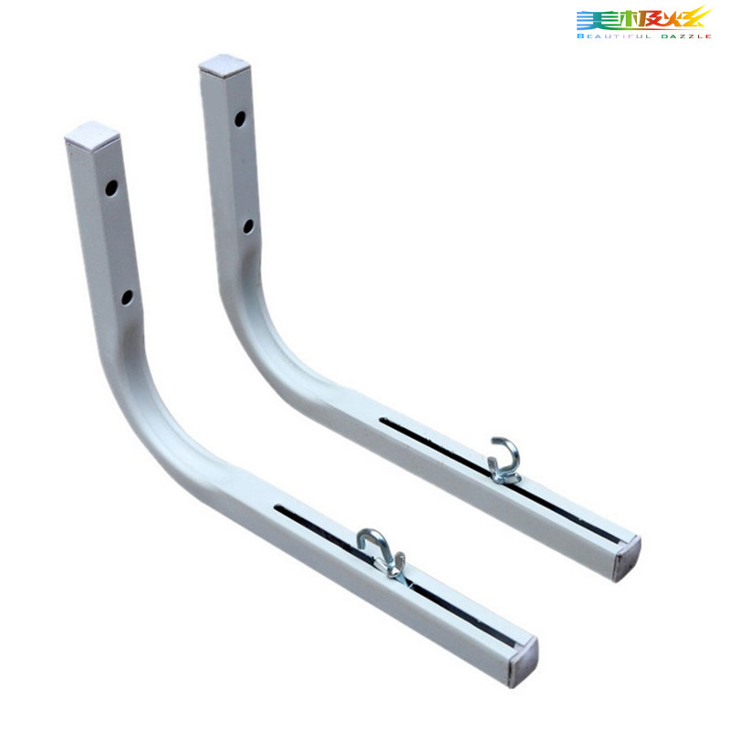 Beautiful and dazzling curtain right angle bracket L-shaped hook hanger hook projection curtain hanger movie cloth extension hanger universal adjustable