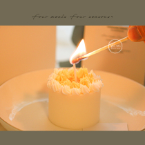 Daisy Garden original small candle aromatherapy essential oil homemade smoke-free cute girl heart gift Bedroom romance