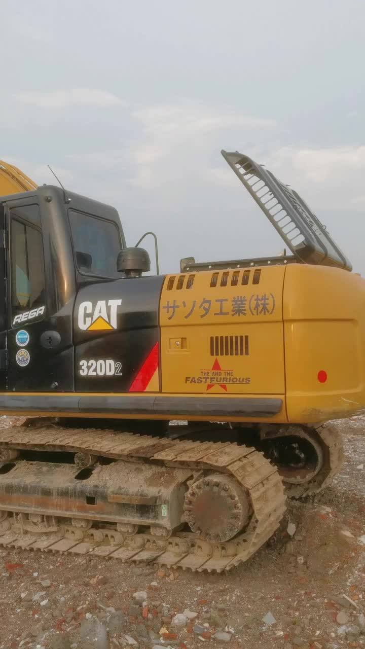 Original Caterpillar Cat320d Used Excavator In Usa Backhoe Crawler