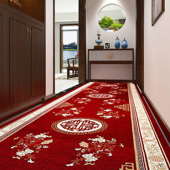 Zhujun corridor carpet aisle chinese style entrance hall home living room carpet full hotel hotel long non-slip