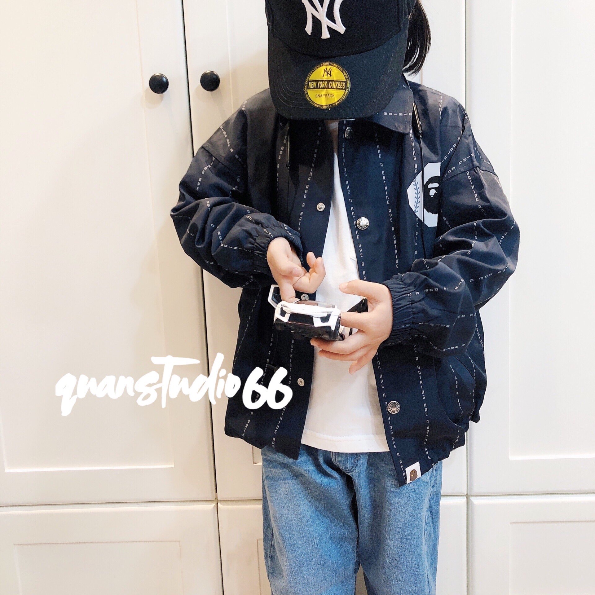 Quanma Family New Pint Boy Baby Jacket Baseball Uniform Spring Autumn Children Letters Printed Windproof Jacket Child Blouse